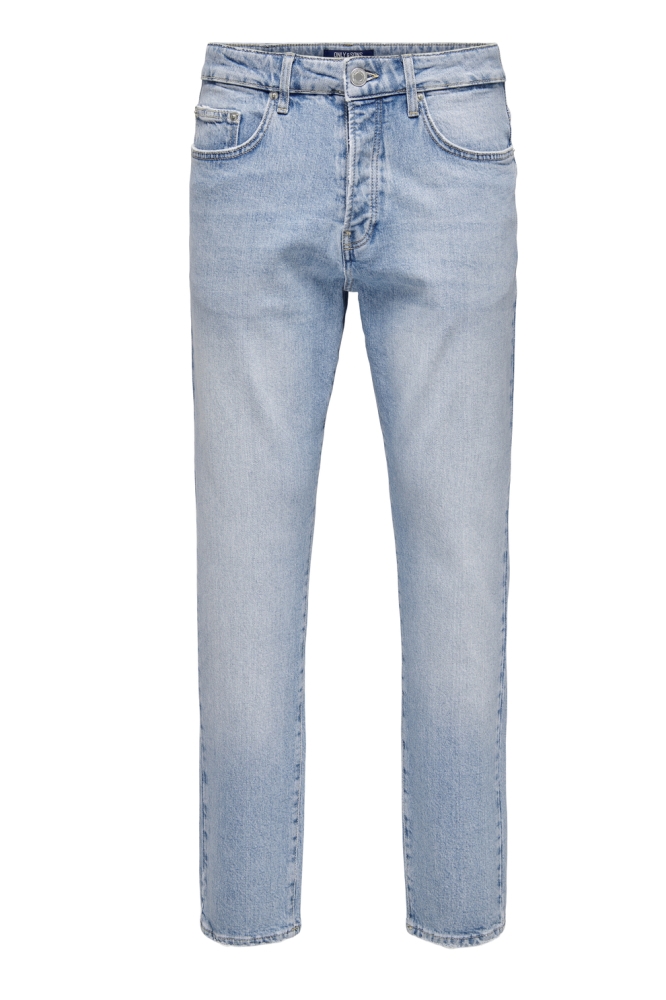 ONSYOKE TAPERED LB 9684 DOT DNM NOO 22029684 Light Blue Denim